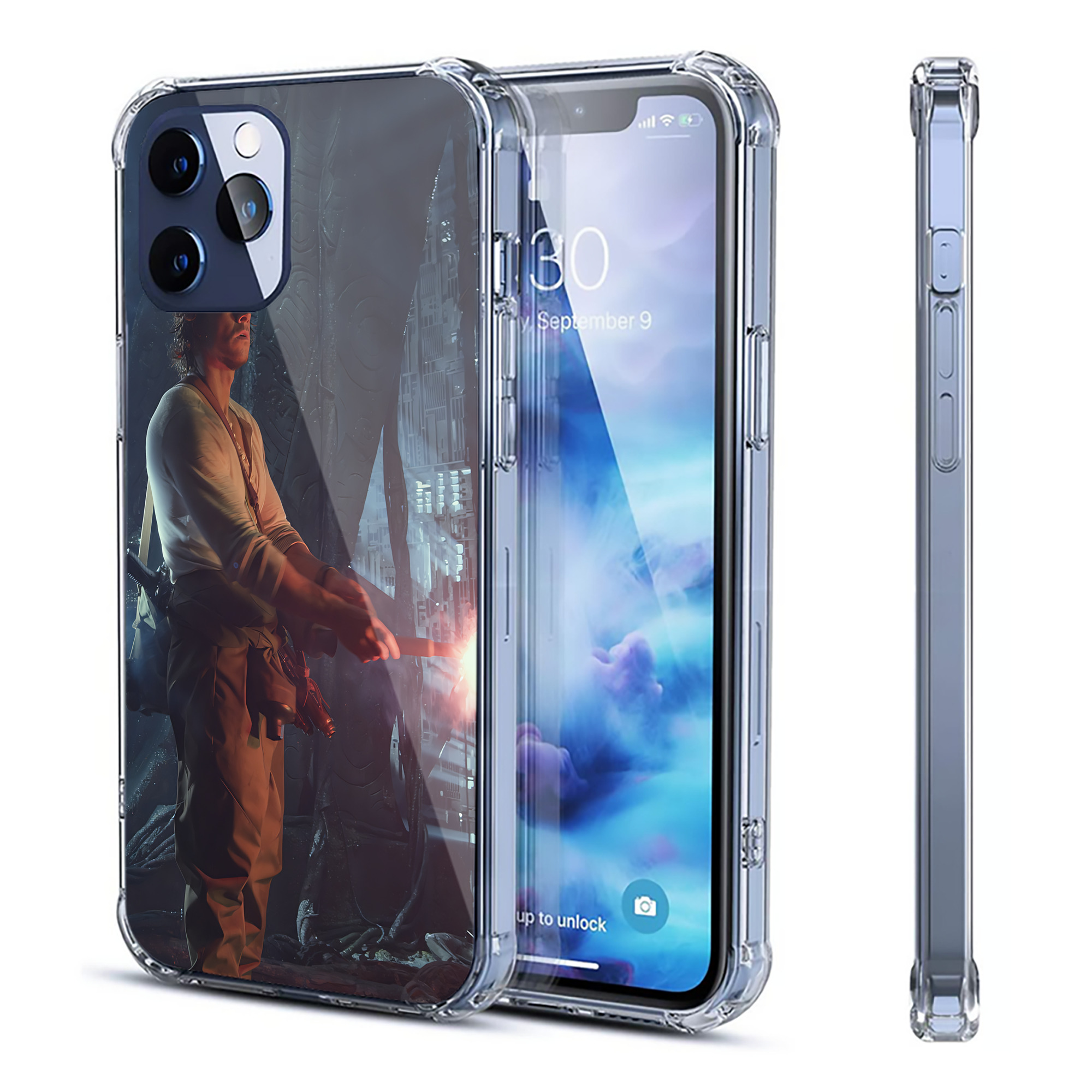 （画像用） Transformers トランスフォーマー 【iPhone 12シリーズ対応】透明スマホケース（クリアソフトケース）